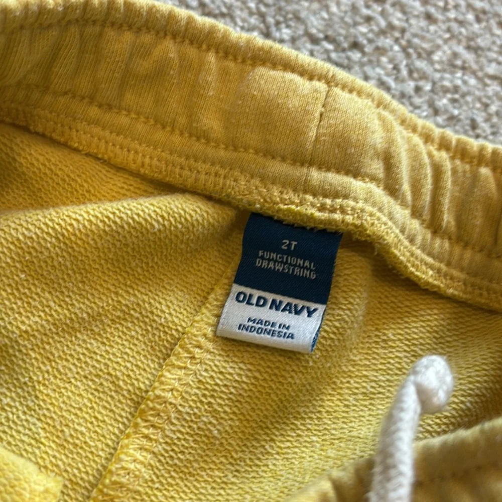 Old Navy Bright Yellow Kids Shorts